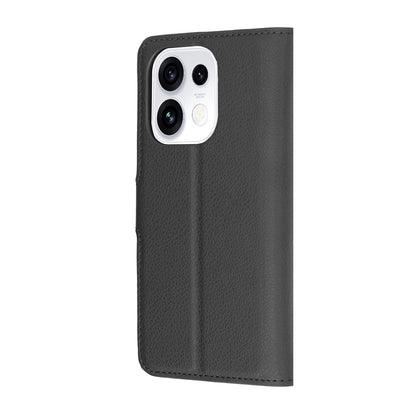Deksel for Oppo Reno16 Pro, Techsuit, Leather Folio, Svart