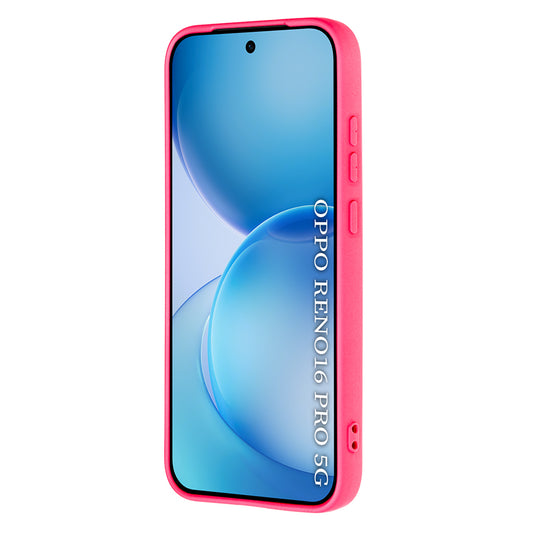 Deksel til Oppo Reno16 Pro, Techsuit, SoftFlex, Mørk Rosa