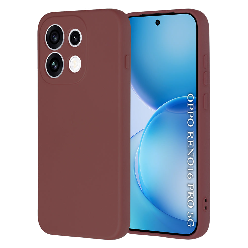 Deksel til Oppo Reno16 Pro, Techsuit, SoftFlex, Burgunder