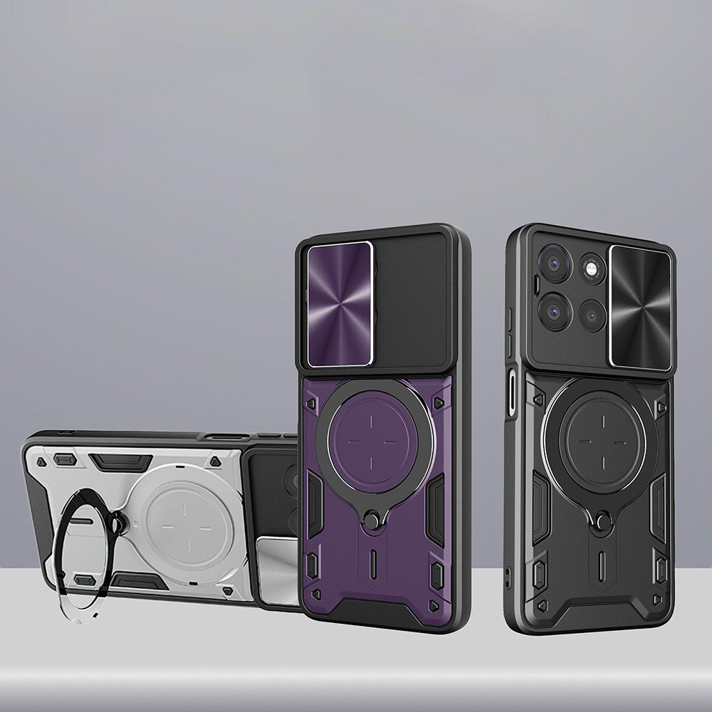 Deksel for Oppo Reno16 / Reno16 Pro, Techsuit, CamGuard Pro, Blå