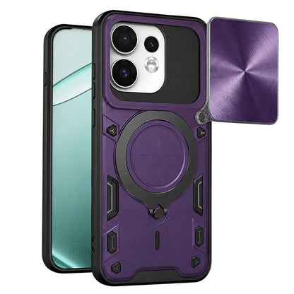 Deksel til Oppo Reno16 / Reno16 Pro, Techsuit, CamGuard Pro, Lilla