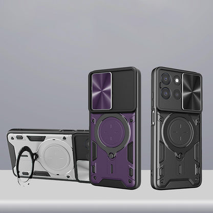 Deksel til Oppo Reno16 / Reno16 Pro, Techsuit, CamGuard Pro, Svart