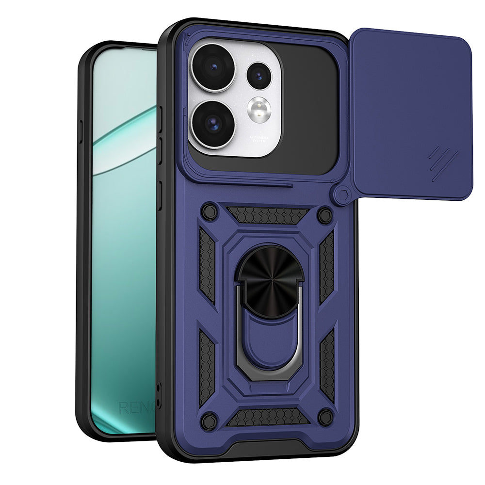 Deksel for Oppo Reno16 / Reno16 Pro, Techsuit, CamShield, Blå