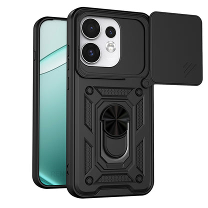Deksel for Oppo Reno16 / Reno16 Pro, Techsuit, CamShield, Svart