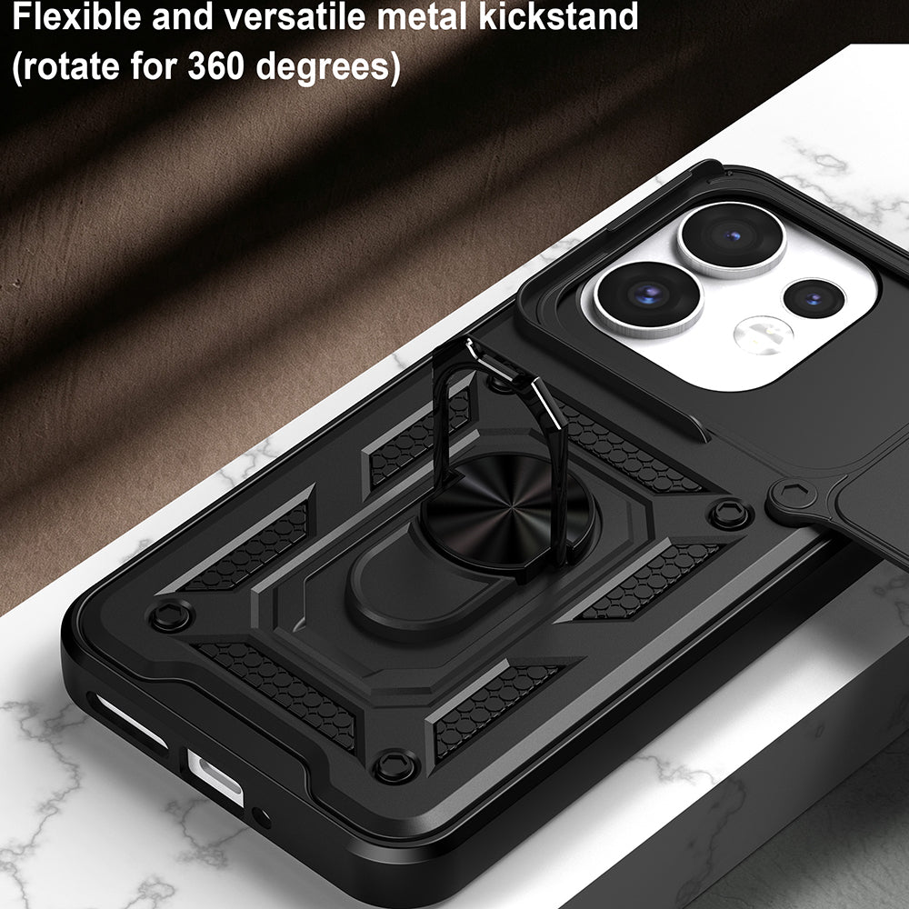 Deksel til Oppo Reno16 / Reno16 Pro, Techsuit, CamShield, Grønn