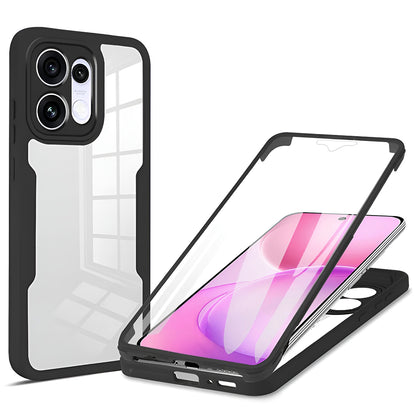 Deksel for Oppo Reno16 / Reno16 Pro, Techsuit, ColorVerse 360, Svart