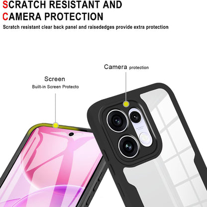 Deksel for Oppo Reno16 / Reno16 Pro, Techsuit, ColorVerse 360, Svart