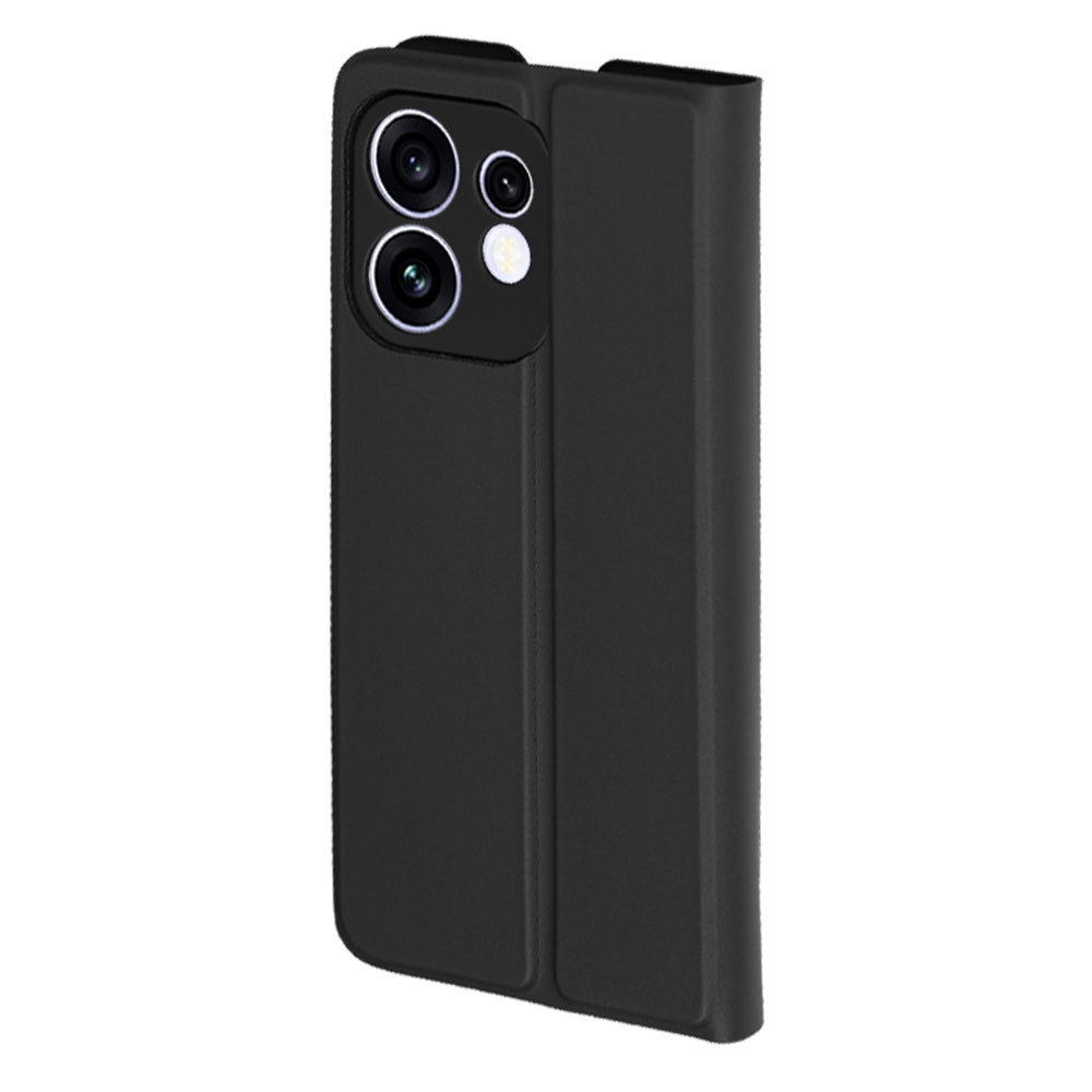 Deksel til Oppo Reno16, Techsuit, Magskin Book, Svart