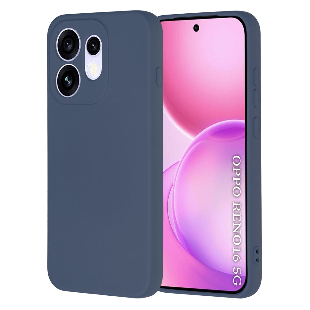 Deksel til Oppo Reno16, Techsuit, SoftFlex, Marineblå