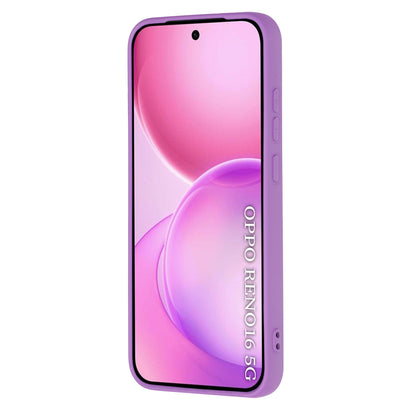 Deksel til Oppo Reno16, Techsuit, SoftFlex, Lilla
