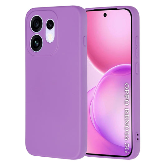 Deksel til Oppo Reno16, Techsuit, SoftFlex, Lilla