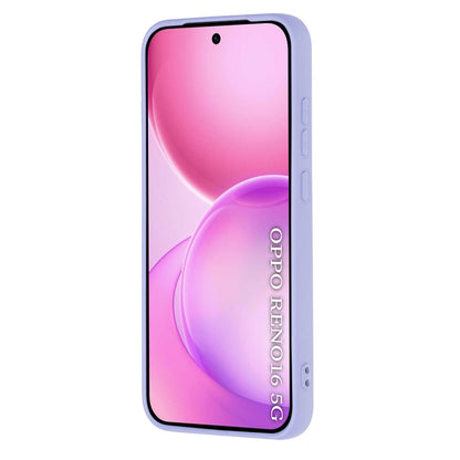 Deksel til Oppo Reno16, Techsuit, SoftFlex, Lys lilla