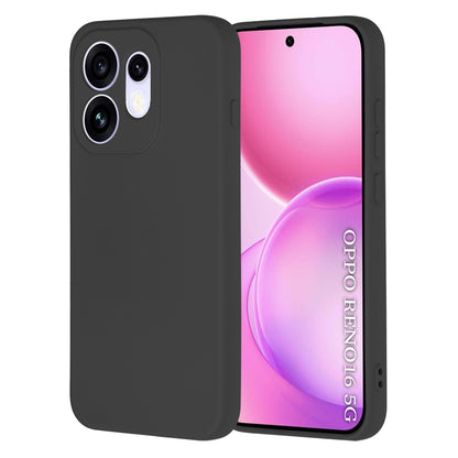 Deksel til Oppo Reno16, Techsuit, SoftFlex, Svart