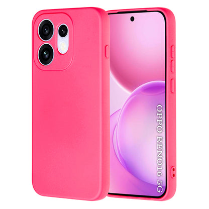 Deksel til Oppo Reno16, Techsuit, SoftFlex, Mørk Rosa