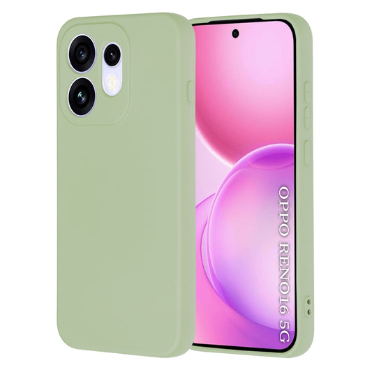 Deksel til Oppo Reno16, Techsuit, SoftFlex, Lys grønn