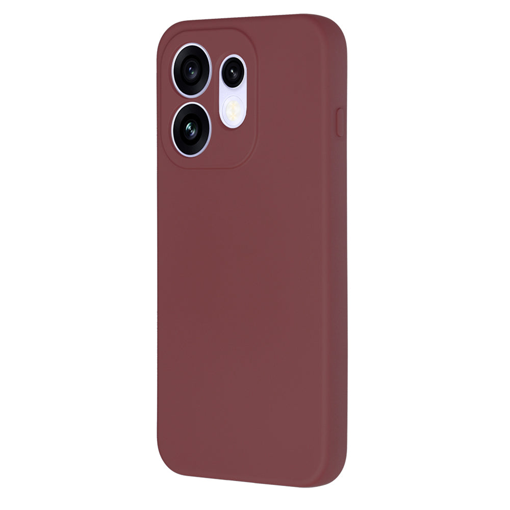 Deksel til Oppo Reno16, Techsuit, SoftFlex, Burgunder