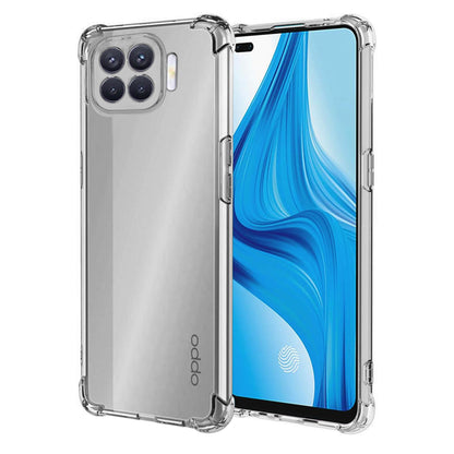 Deksel til Oppo Reno4 Lite, Techsuit, Støtsikker Klar, Transparent