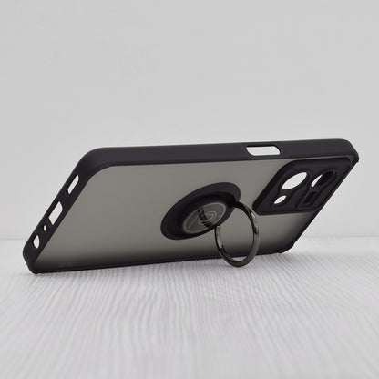 Deksel for Oppo Reno7, Techsuit, Glinth, Svart