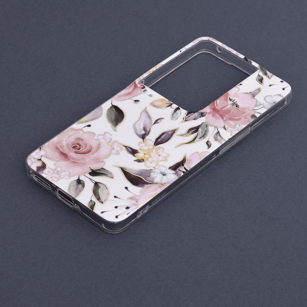Deksel til Oppo Reno8 Pro, Techsuit, Marble, Hvit