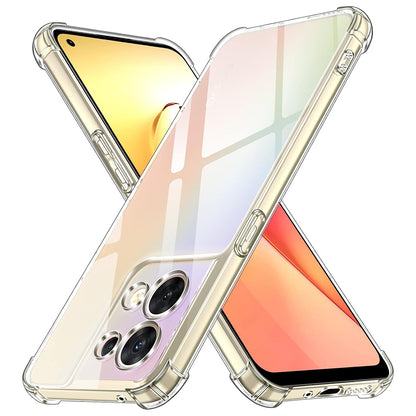Deksel til Oppo Reno8, Techsuit, Støtsikker Klar, Transparent