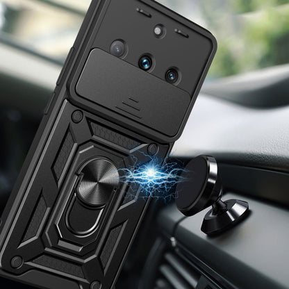 Deksel til Realme 11 4G, Techsuit, CamShield, Svart