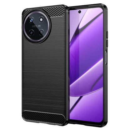 Deksel til Realme 11 4G, Techsuit, Karbon, Svart