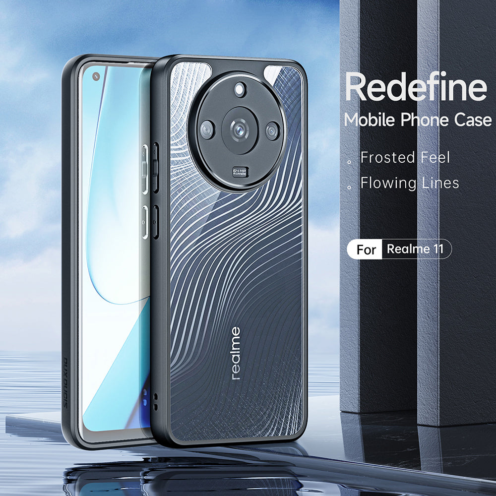 Deksel til Realme 11 5G, DUX DUCIS, Aimo, Svart