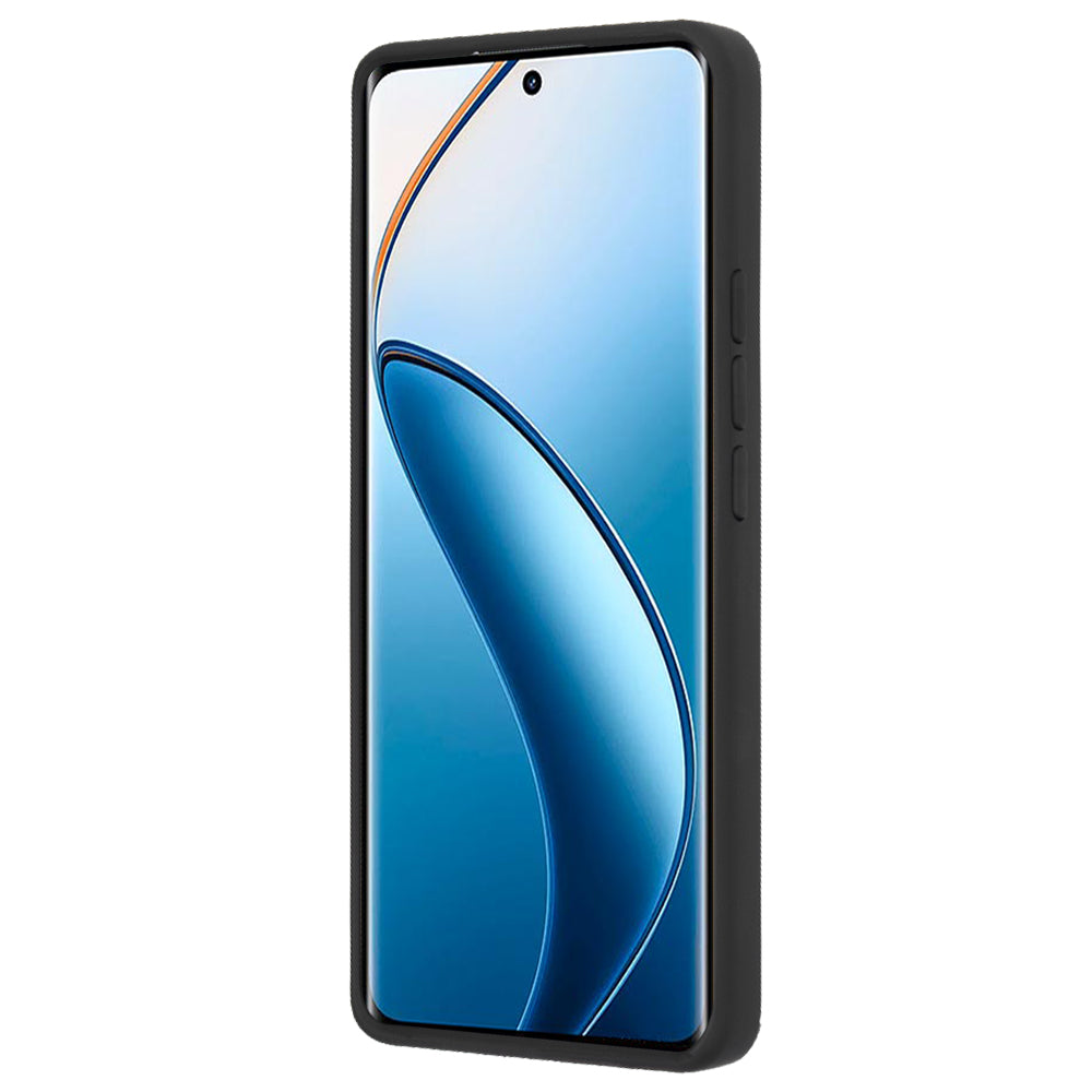 Deksel for Realme 12 Pro / 12 Pro+, Techsuit, Glinth, Svart