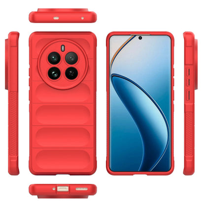 Deksel for Realme 12 Pro / 12 Pro+, Techsuit, Magic Shield, Rød