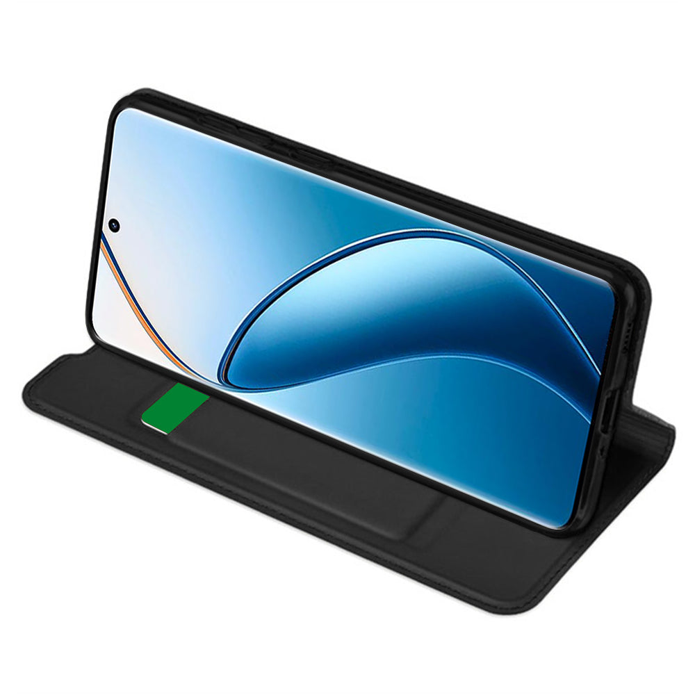Deksel til Realme 12 Pro / 12 Pro+, Techsuit, Magskin Book, Svart