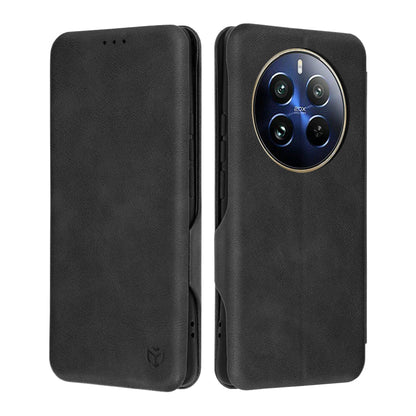 Deksel for Realme 12 Pro / 12 Pro+, Techsuit, Safe Wallet Plus, Svart