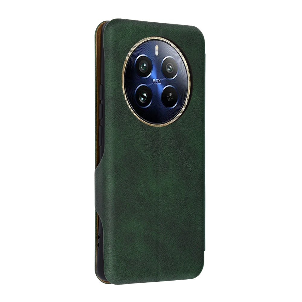 Deksel for Realme 12 Pro / 12 Pro+, Techsuit, Safe Wallet Plus, Grønn