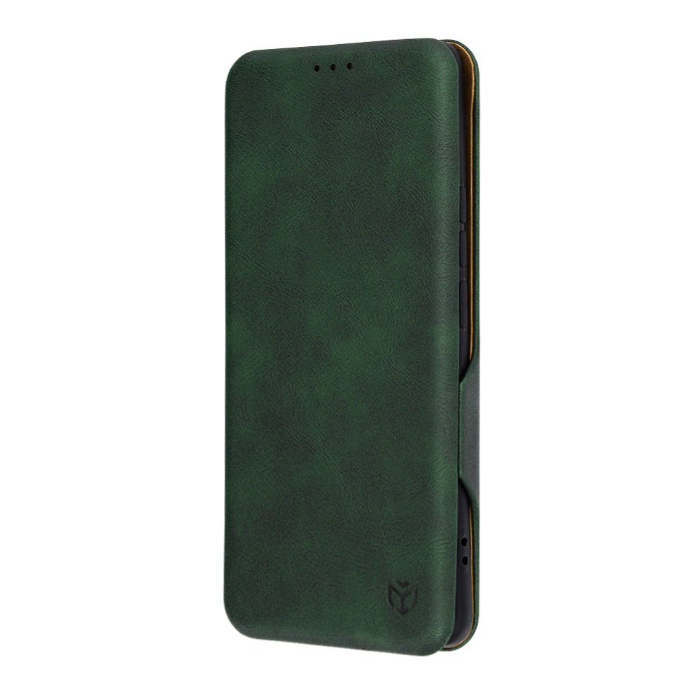 Deksel for Realme 12 Pro / 12 Pro+, Techsuit, Safe Wallet Plus, Grønn