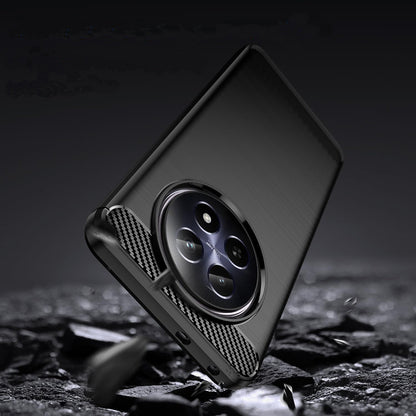 Deksel for Realme 12, Techsuit, Karbon, Blå