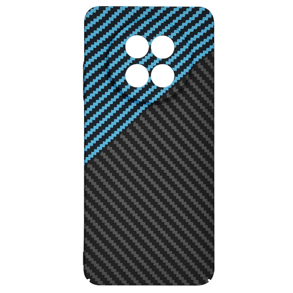 Deksel for Realme 12x / 12, Techsuit, Carbonite FiberShell, Svart Bleu