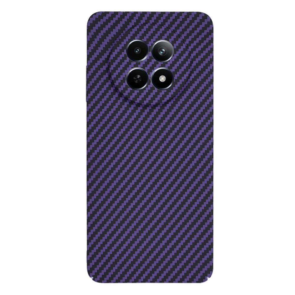 Deksel for Realme 12x / 12, Techsuit, Carbonite FiberShell, Lilla