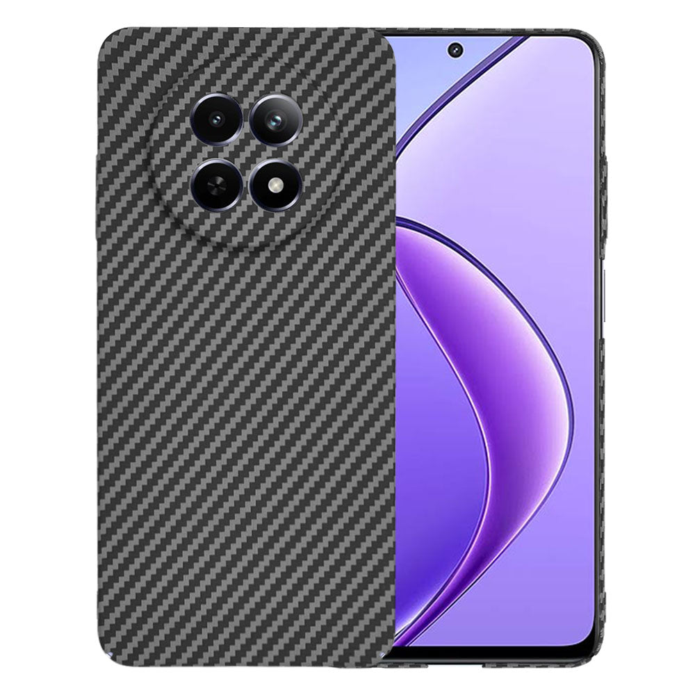 Deksel for Realme 12x / 12, Techsuit, Carbonite FiberShell, Svart