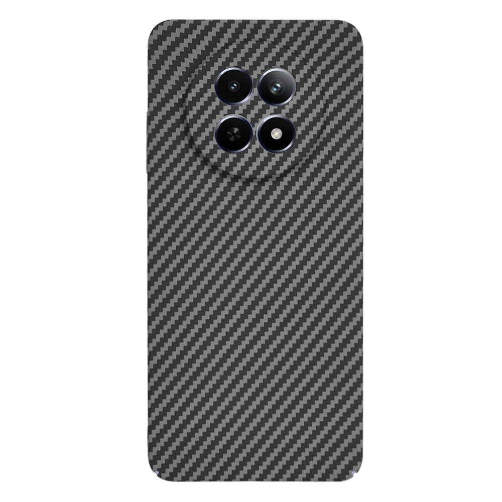 Deksel for Realme 12x / 12, Techsuit, Carbonite FiberShell, Svart
