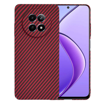 Deksel for Realme 12x / 12, Techsuit, Carbonite FiberShell, Rød