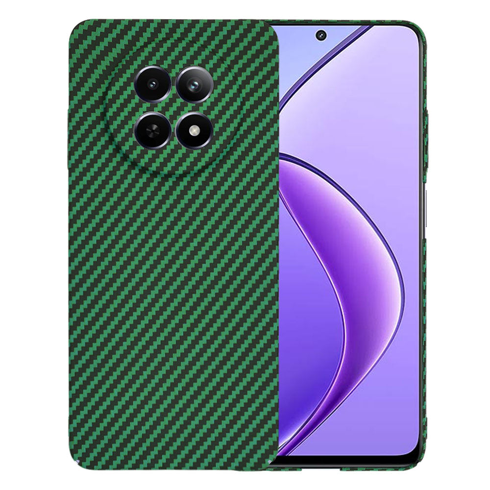 Deksel for Realme 12x / 12, Techsuit, Carbonite FiberShell, Grønn