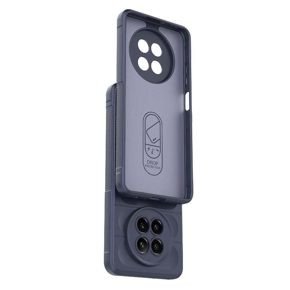 Deksel for Realme 12x / 12, Techsuit, Magic Shield, Blå