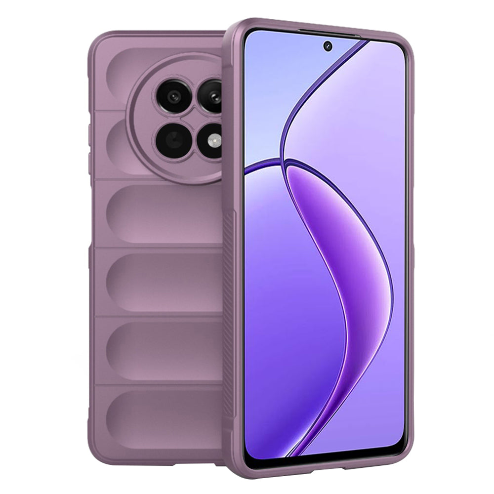 Deksel for Realme 12x / 12, Techsuit, Magic Shield, Lilla