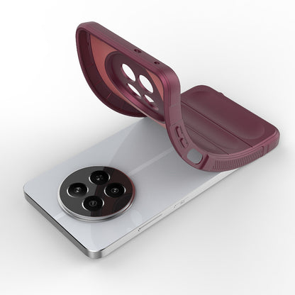 Deksel for Realme 12x / 12, Techsuit, Magic Shield, Burgunder