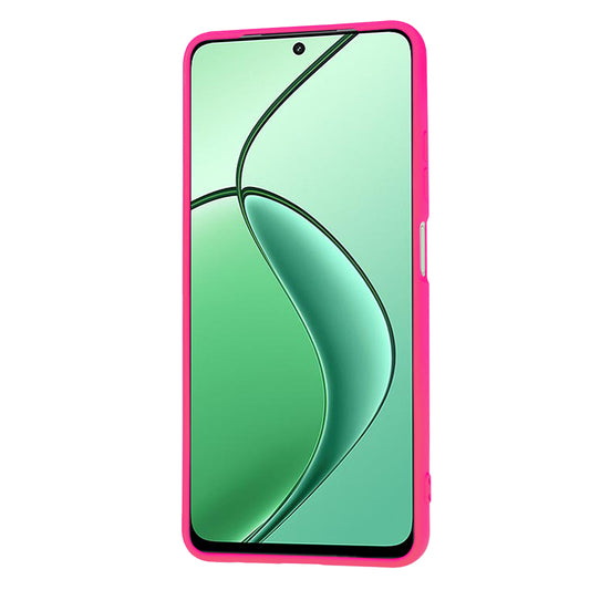 Deksel til Realme 12x / 12, Techsuit, SoftFlex, Mørk Rosa