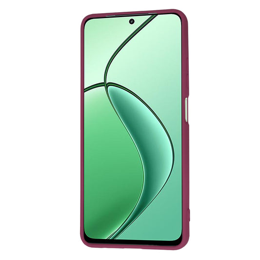 Deksel til Realme 12x / 12, Techsuit, SoftFlex, Burgunder