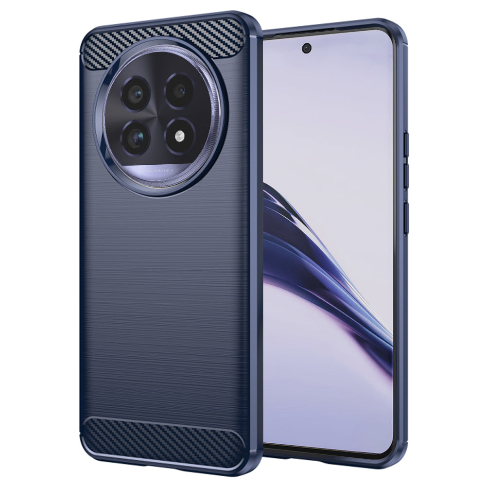 Deksel for Realme 13 Pro / 13 Pro+, Techsuit, Karbon, Blå
