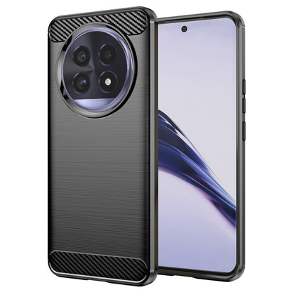 Deksel for Realme 13 Pro / 13 Pro+, Techsuit, Karbon, Svart