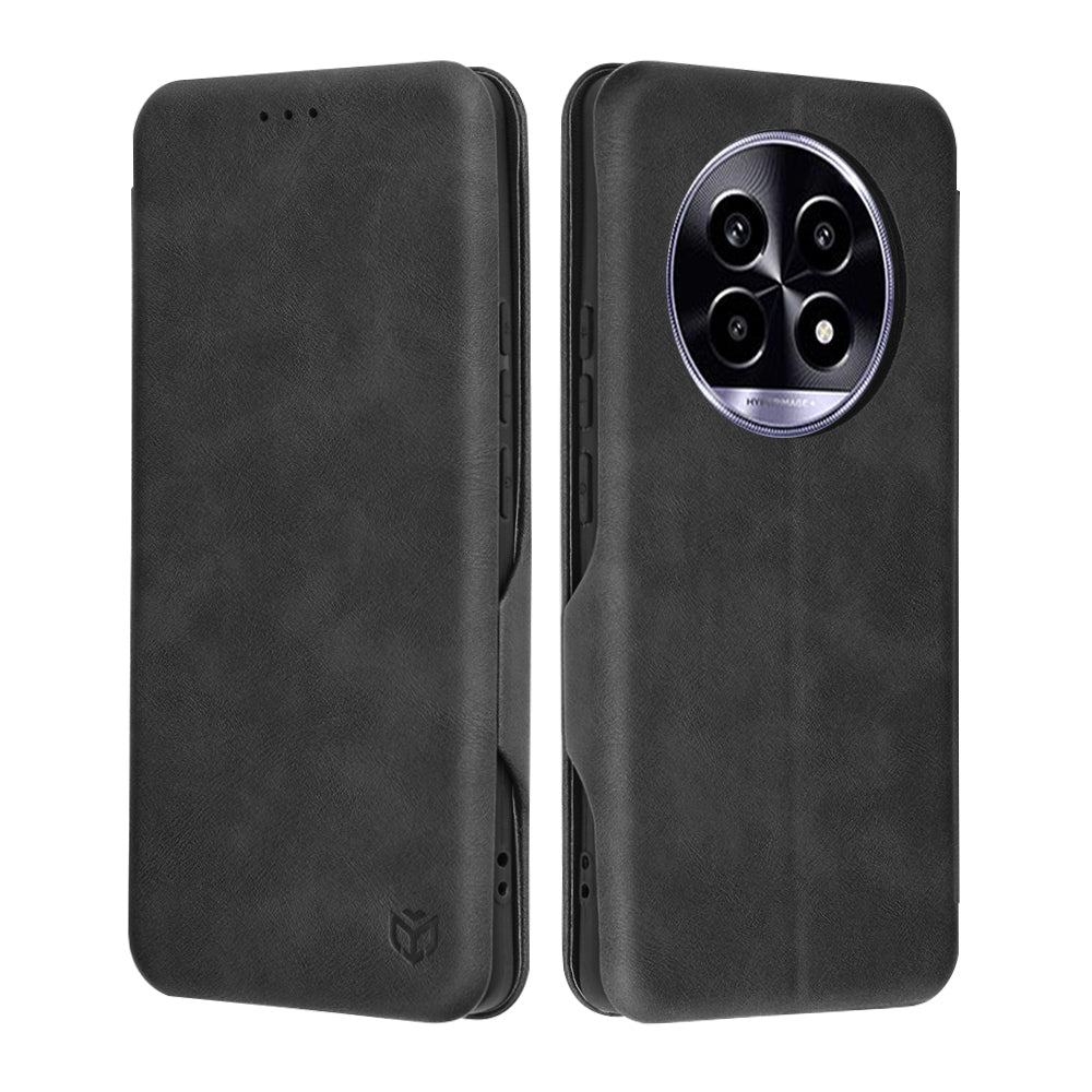 Deksel for Realme 13 Pro / 13 Pro+, Techsuit, Safe Wallet Plus, Svart