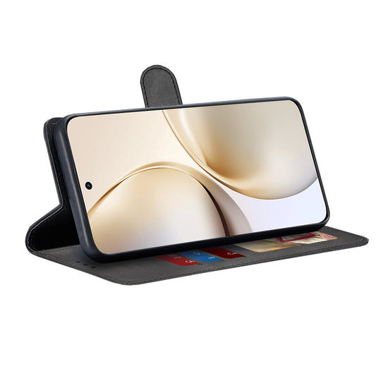 Deksel for Realme 14 Pro+, Techsuit, Diary Book, Svart