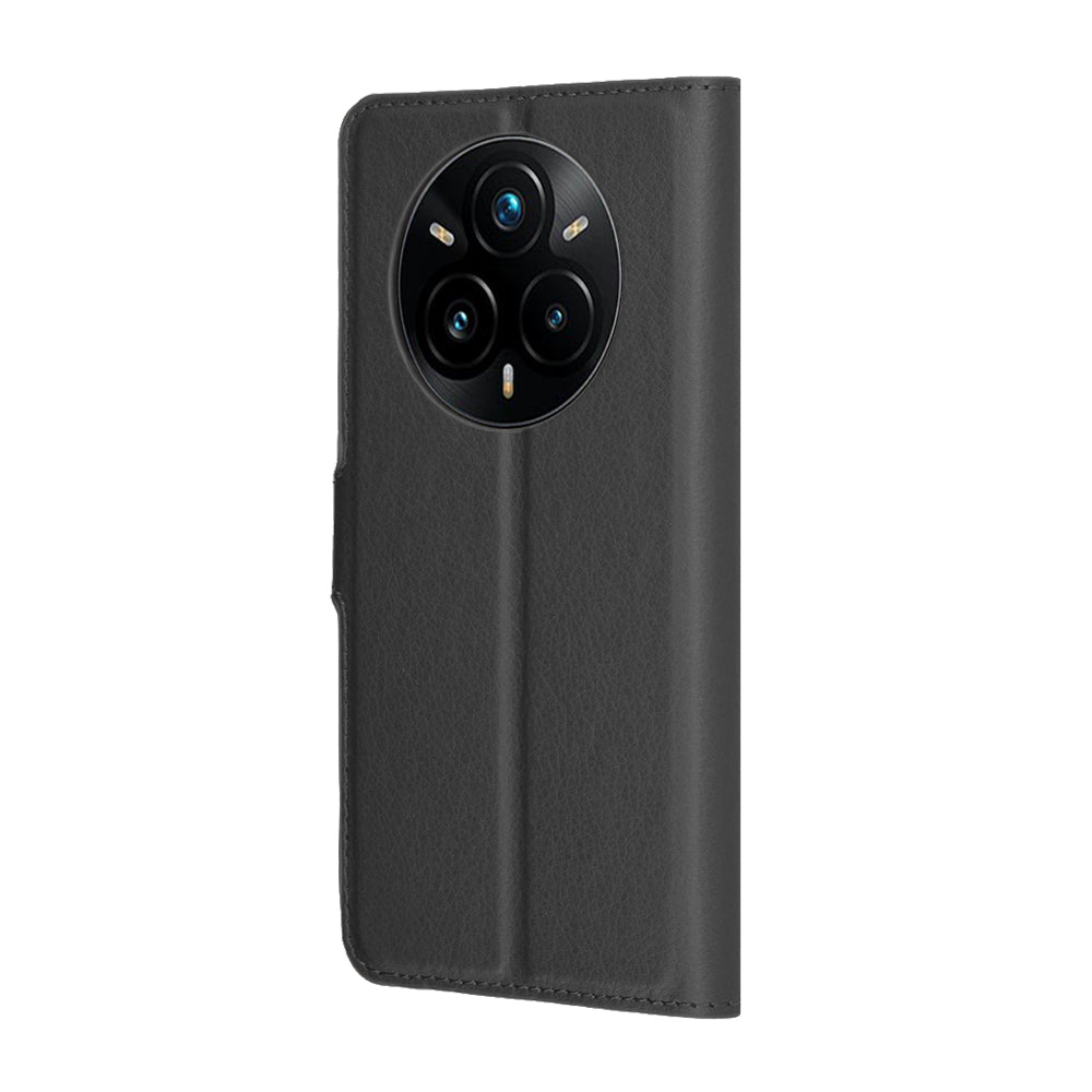 Deksel for Realme 14 Pro+, Techsuit, Leather Folio, Svart